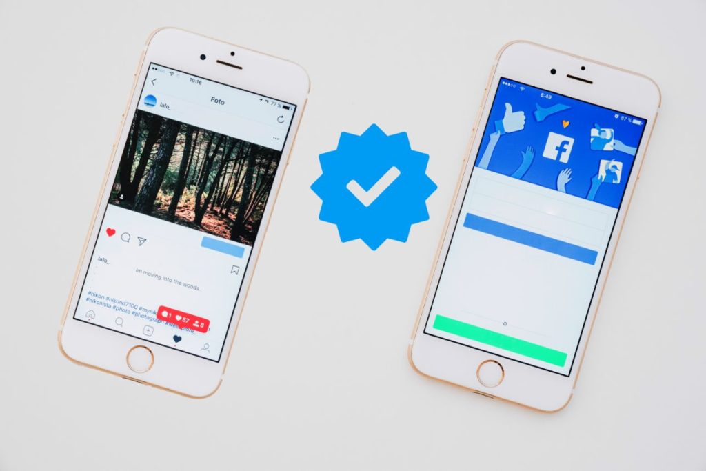 kako dobiti plavu značku na Facebooku ili Instagramu?