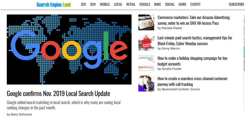 search engine land seo stranica za učenje